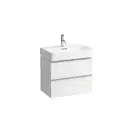 LAUFEN SPACE тумба 520*635* 385(410) под умывальник 8.1028.4, с компактным сифоном, белый матовый (H4101621601001) фото 1 Aquada.com.ua