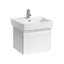 Тумба под умывальник 47 см Laufen Pro, белый матовый (H4830240954631) фото 1 Aquada.com.ua