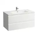 Тумба с умывальником 100 см Laufen Pro S, белый глянцевый (H8619654751041) фото 1 Aquada.com.ua