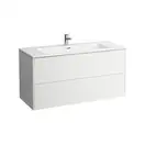 Тумба с умывальником 120 см Laufen Pro S, белый глянцевый (H8649632611041) фото 1 Aquada.com.ua