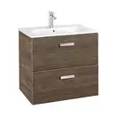 ROCA VICTORIA BASIC тумба с умывальником 60см, цвет кедр (A855854423) фото 1 Aquada.com.ua