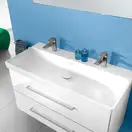 Тумба под раковину Villeroy & Boch Avento 980 x 514 mm белый глянец (A89200B4) фото 2 Aquada.com.ua