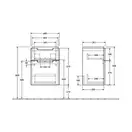 Тумба под раковину Villeroy & Boch Subway 2.0 440х590х352 мм (A90600DH) фото 3 Aquada.com.ua
