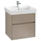 Тумба под умывальник 55,4 см Villeroy & Boch Collaro (Truffle Grey) (C00800VG) фото 1 Aquada.com.ua