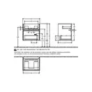 Тумба под умывальник с LED подсветкой 55,4 см Villeroy & Boch Collaro (Truffle Grey) (C008L0VG) фото 2 Aquada.com.ua