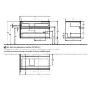 Тумба под умывальник 100 см Villeroy & Boch Collaro (Truffle Grey) умывальник слева (C01400VG) фото 2 Aquada.com.ua