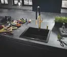 Grohe K700U Мийка кухонна, графіт (31654AP0)