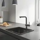 Grohe K700U Мийка кухонна, графіт (31654AP0)