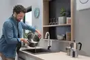 Встраиваемая кухонная мойка Hansgrohe S51 S510-F450 (цвет - чёрный графит) 450 (43312170) фото 7 Aquada.com.ua