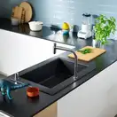 Hansgrohe S 51 Кухонна мийка, Graphite Black (43313170)