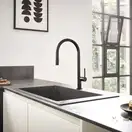 Hansgrohe S51 S510-F660 Кухонна мийка, stonegrey (43313290)