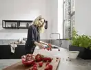Мойка для монтажа под столешницу Hansgrohe S51 S510-U450 (цвет - серый камень) 450 (43431290) фото 3 Aquada.com.ua