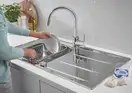 Кухонна мийка Grohe EX-2 Sink K401 (31566SD0)