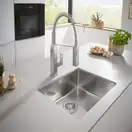 Кухонна мийка Grohe EX Sink K700U, сталь (31574SD0)