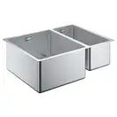 Кухонна мийка Grohe K700U 60-S 59.5/45 1.5 л, 1.5 чаші, сталь (31577SD1) (31577SD0)