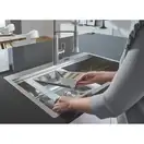 Мийка кухонна Grohe EX Sink K1000 (подвійне крило зліва) (31581SD0)