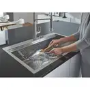 Мийка кухонна Grohe EX Sink K1000 (подвійне крило зліва) (31581SD0)
