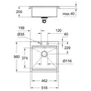 Grohe K800 Кухонна мийка, нержавіюча сталь (31583SD0)