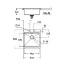 Grohe K800 Кухонна мийка, нержавіюча сталь (31583SD0)