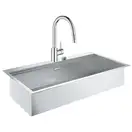 Набор Grohe мойка кухонная K800 31586SD0 + смеситель Eurosmart Cosmopolitan 31481001 (31586SD031481001)