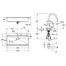Набор Grohe мойка кухонная K800 31586SD0 + смеситель Eurosmart Cosmopolitan 31481001 (31586SD031481001)