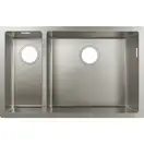 Hansgrohe S71 S719-U655 Кухонная мойка, 2 чаши, сталь (43429800)