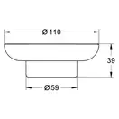 Мильниця Grohe Essentials New (40368001)