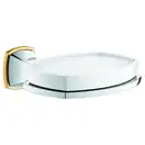 GROHE Керамічна мильниця з тримачем Grandera (40628IG0) (40628IG0) фото 2 Aquada.com.ua