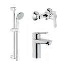 GROHE Набор смесителей 3 в 1 BAU EDGE (123208S) (123208S) фото 1 Aquada.com.ua