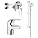GROHE Набор смесителей для душа 3 в 1 Euroeco (123232S)