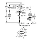 GROHE Набор смесителей для душа 3 в 1 Euroeco (123232S)