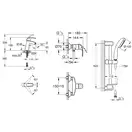 GROHE набір змішувачів для душу Eurosmart  M-Size (123244M) (123244M) фото 5 Aquada.com.ua