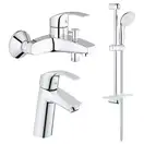 Набір змішувачів Grohe Eurosmart M-Size для ванної кімнати (123246M)
