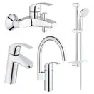 Grohe Eurosmart M-Size Набор смесителей, хром (123248MK)