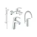 Grohe Eurosmart M-Size Набор смесителей, хром (123248MK)
