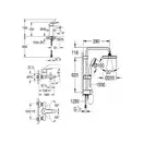 Grohe BauEdge набор для ванны 3 в 1 (12336TS) (12336TS) фото 2 Aquada.com.ua