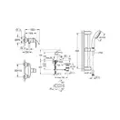 Grohe Eurosmart New Комплект для душу, хром (123576)