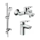 HANSGROHE Logis Набор смесителей для ванны, умывальник  Loop 100  (1062019) фото 1 Aquada.com.ua