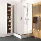 Kolo FIRST поддон 90*90см, квадратный, с интегрированной панелью и ножками (XBK1690000)