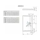 Душевой поддон Radaway Delos 1400х900 мм (4AD914-01) фото 3 Aquada.com.ua