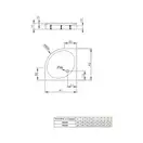 Душевой поддон Radaway Patmos A Compact 900x900 мм (4S99155-05) фото 3 Aquada.com.ua