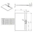 Душевой поддон Radaway Giaros D 1100x900 мм (MKGD1190-03) фото 3 Aquada.com.ua