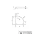 Душевой поддон Radaway Siros Compact 900 х 900 х h70 мм (SBA9917-2) фото 2 Aquada.com.ua