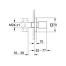 Grohe Накладна панель прихованої вентильні головки Eurocube (19910000)