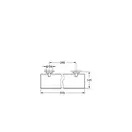 Полиця для ванної кімнати скляна Grohe Essentials New (40799001)