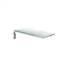 Полочка 200 мм Hansgrohe Crometta (цвет - хром/стело прозрачное) (26511000) фото 1 Aquada.com.ua
