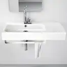 ARTCERAM Раковина подвесная ArtCeram BLOCK 90х41 см BKL002 фото 2 Aquada.com.ua