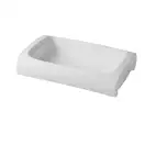 ARTCERAM Раковина Art Ceram Hi-line накладная 70 х 41 х 13 см (HIL003 01; 00) фото 1 Aquada.com.ua