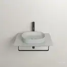 Раковина накладная на столешницу Catalano Horizon 50 х 35 см, Satin cement (150AHZCS) фото 3 Aquada.com.ua