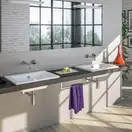 Раковина встраиваемая в столешницу (сверху) Catalano Star 58 х 48 см (158ST00) фото 2 Aquada.com.ua